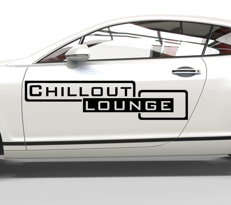 37138 Chillout Lounge Aufkleber